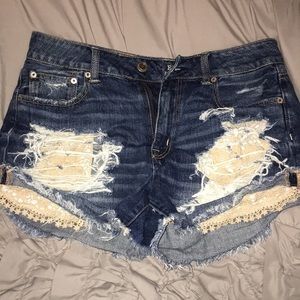 AE hi-rise festival destroyed shorts